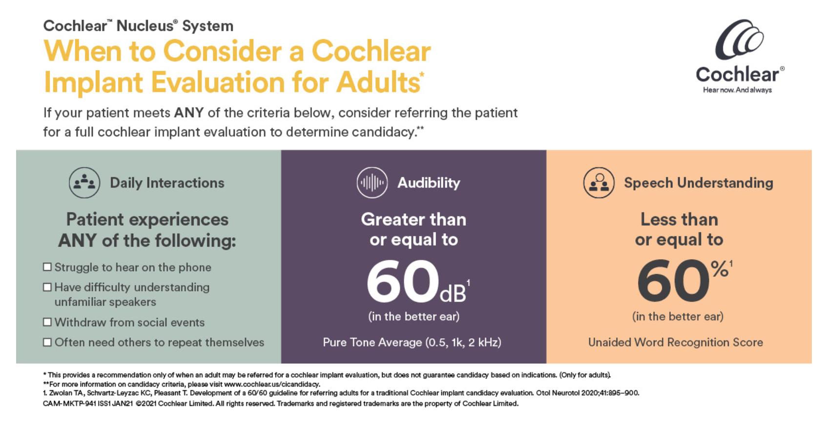 Assessing Cochlear Implant Candidacy And Outcomes For Spanish-speaking ...